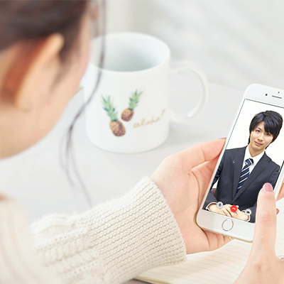 LINEによるビデオ通話面接